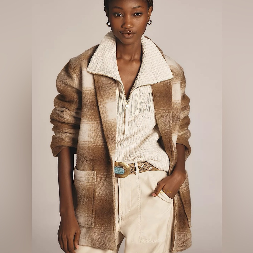 NEW Anthropologie Electric & Rose Madison
Coat - Picture 1 of 16